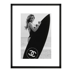 COCO MODEL WITH SURFBOARD PRINT - MAN021 - BLACK FRAME
