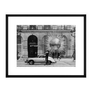 RADIANT LUXURY PRINT - Q338 - BLACK FRAME