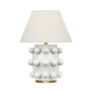 Linden 14 Table Lamp - white