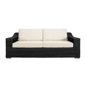 SAN DIEGO 3 SEATER SOFA - VINTAGE BLACK