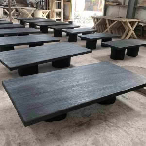 CORTINA COFFEE TABLE - DARK BROWN