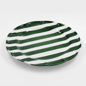 DOLCE VITA 36cm ROUND PLATE - GREEN