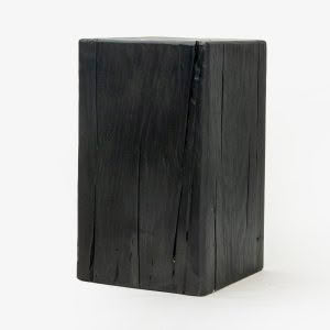 LODGE TIMBER CUBE - DARK BROWN