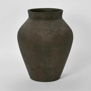 LANDIS VASE - LARGE - EARTH BROWN - 32.5cm DIA x 40cm H