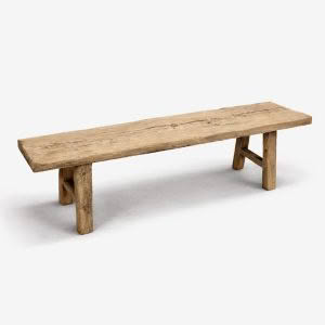ANTIQUE LODGE BENCH