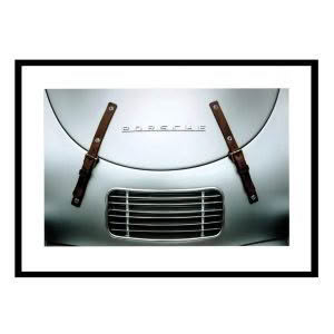 CLASSIC PORSCHE FRONT PRINT - FSY105 - BLACK FRAME