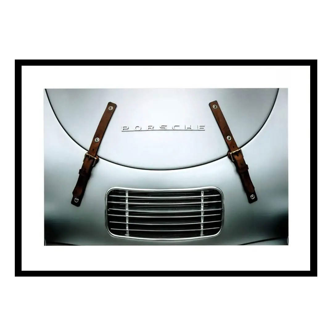 CLASSIC PORSCHE FRONT PRINT - FSY105 - BLACK FRAME