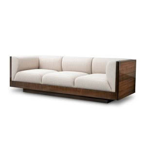 SEBASTIAN SOFA - EUCALYPTUS VENEER
