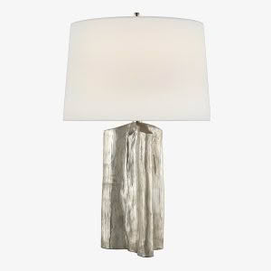 SIERRA BUFFET LAMP - BURNISHED SILVER LEAF