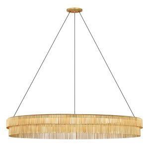 Differo 50" Layered Ring Chandelier - GILD
