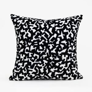 SOHO SCATTER CUSHION 600 x 600mm - ZINC BERTRAND col. DALMATION Z357/02