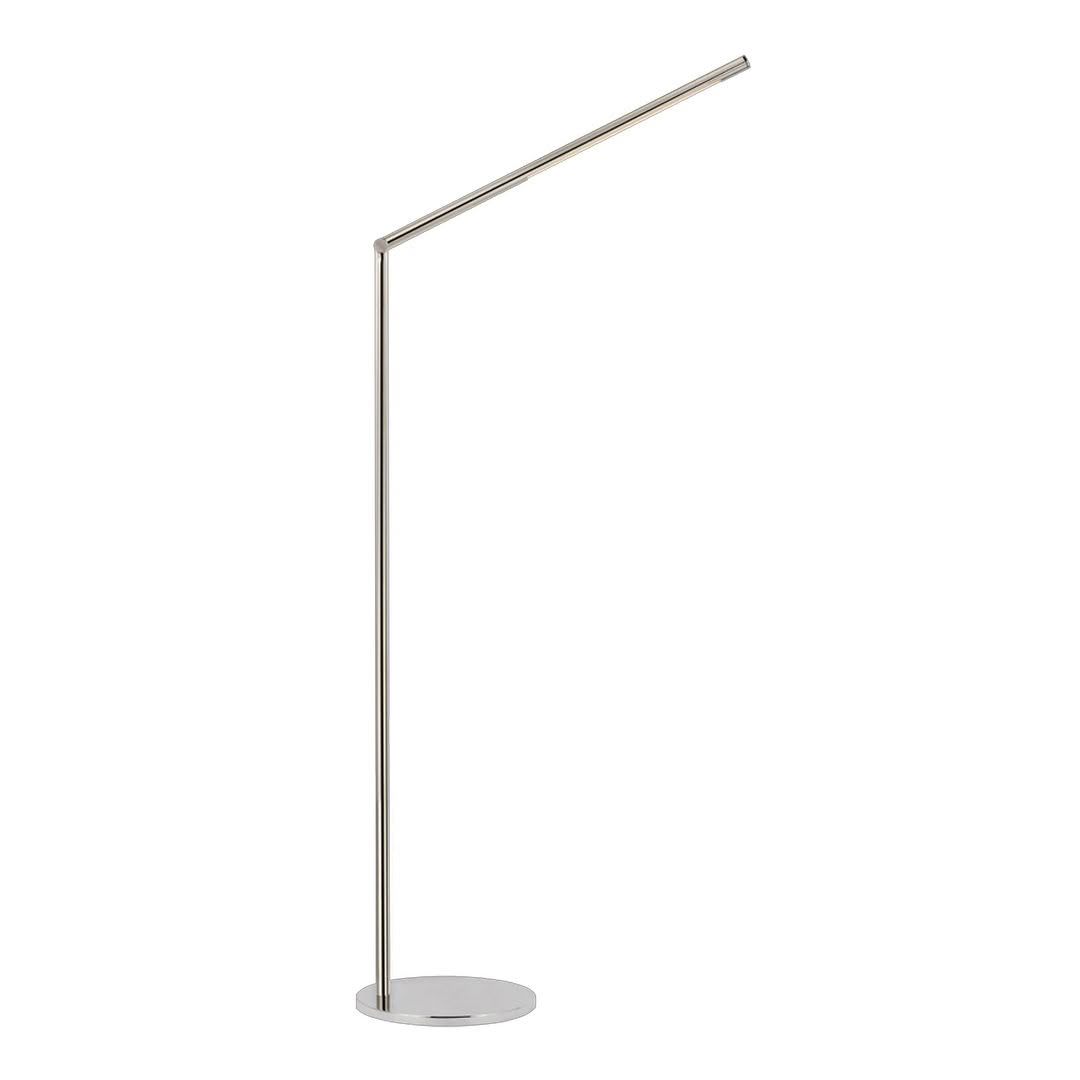 Cona Large Articulating Floor Lamp - NICKEL