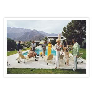 Slim Aarons Desert House Party 2 – print