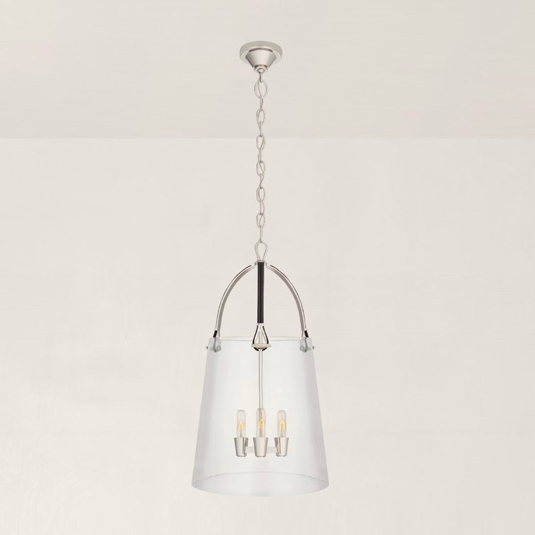Julian LARGE Lantern - Nickel - Image 2