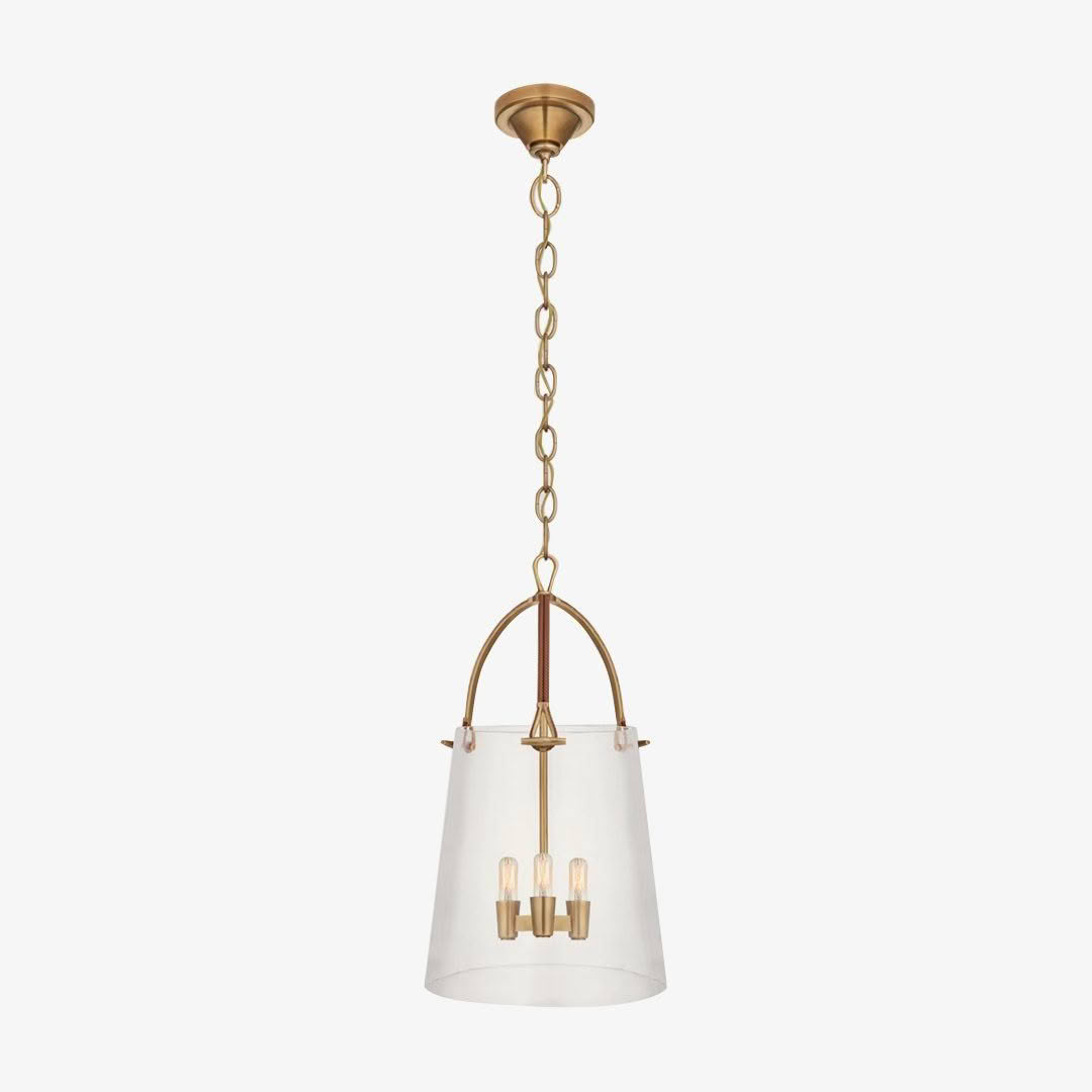 Julian Medium Lantern - Brass