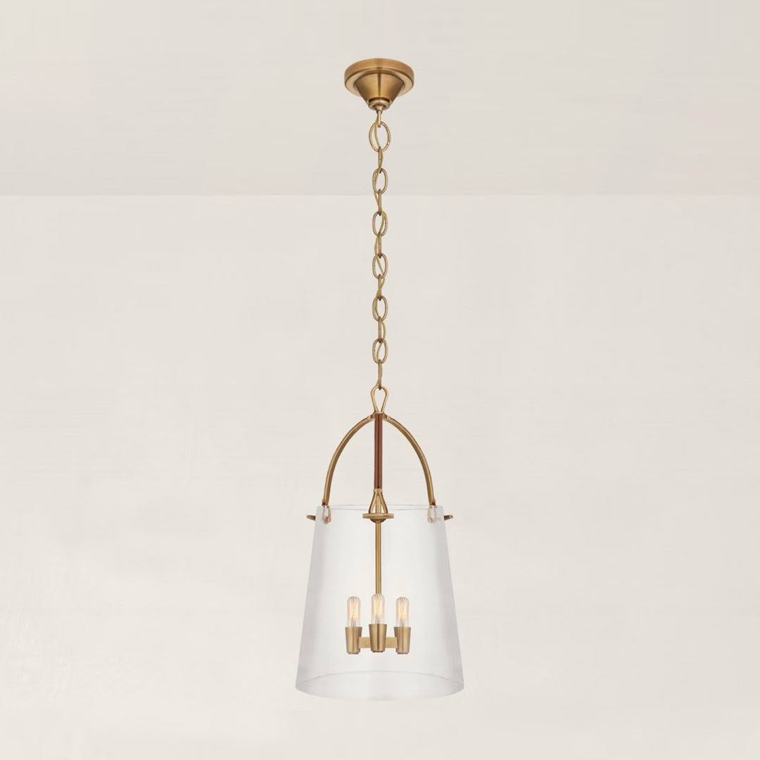 Julian Medium Lantern - Brass - Image 2
