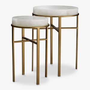 Hoxton Side Table / crystal (SET OF 2)