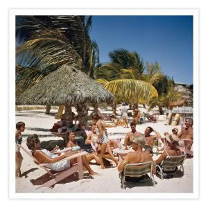 Slim Aarons Antigua - print