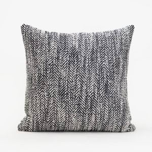 SOHO SCATTER CUSHION 550 x 550mm - TZ -COCO BLACK /WHITE