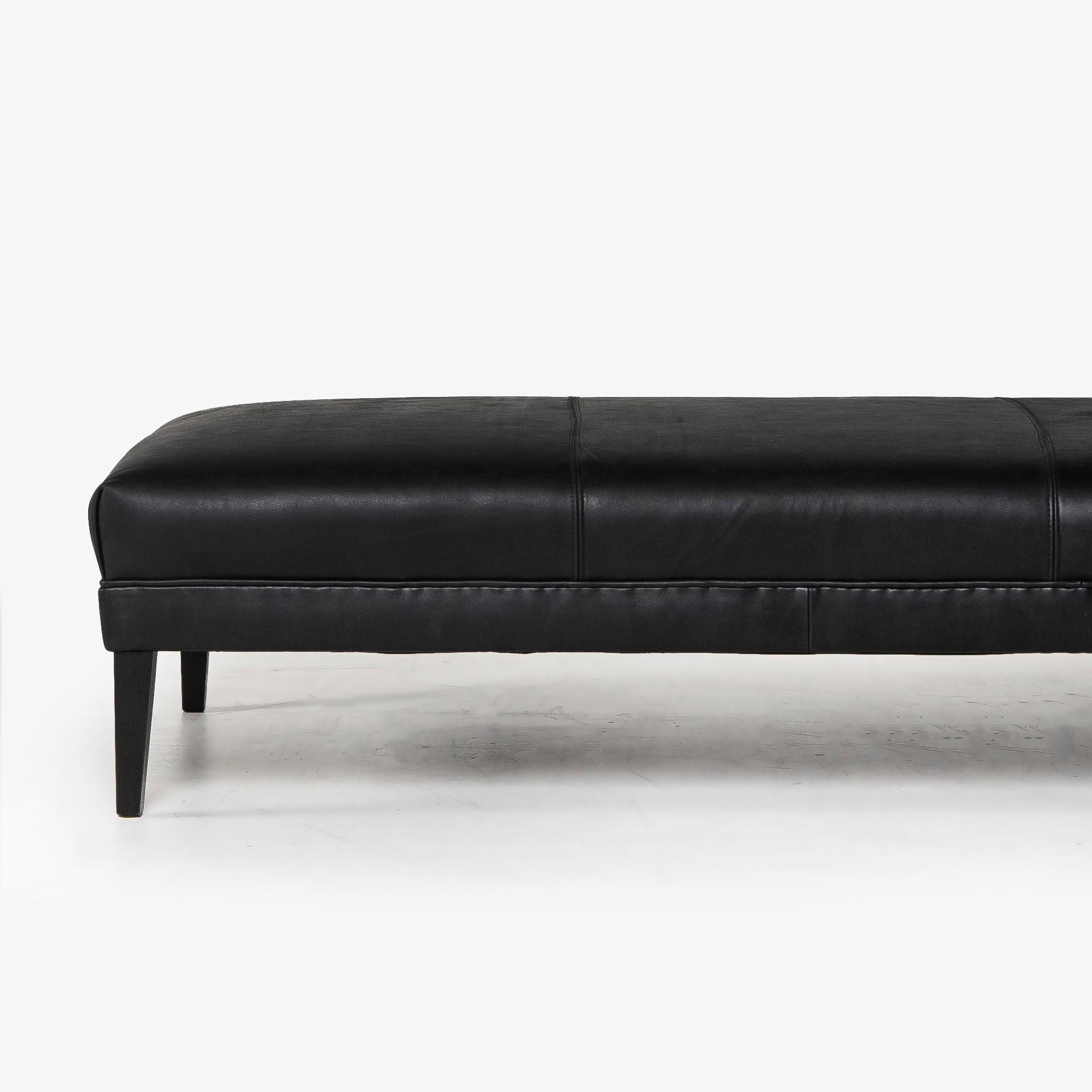 Henri Ottoman with Border Plain top - Image 3