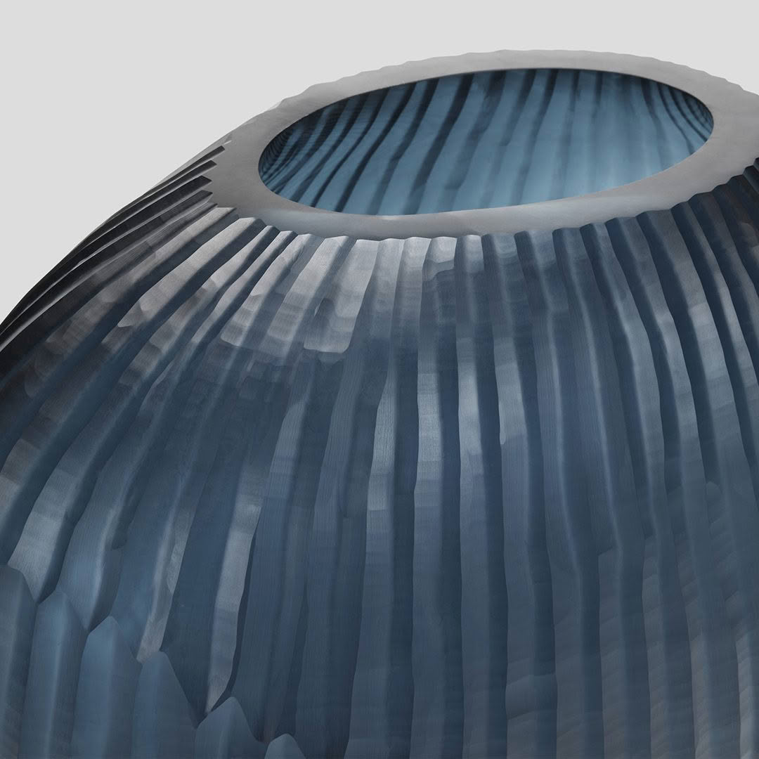 LUME VASE - MEDIUM - PETROL - Image 3