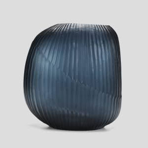 LUME VASE - MEDIUM - PETROL