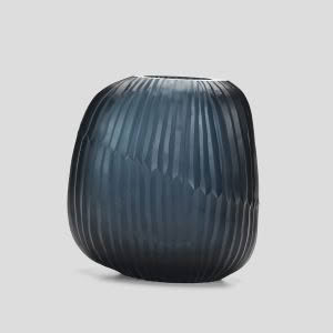 LUME VASE - SMALL - PETROL