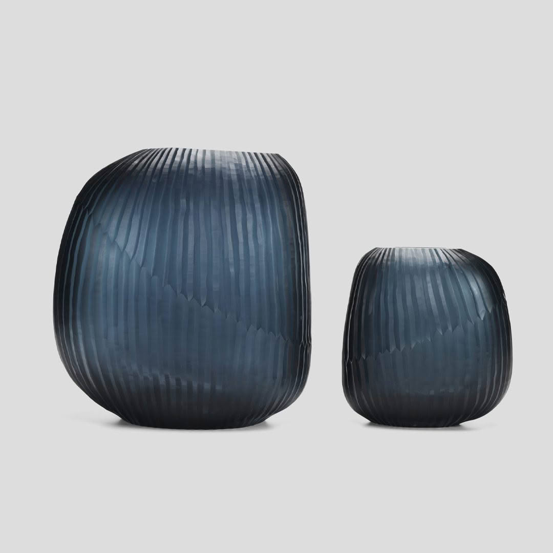 LUME VASE - MEDIUM - PETROL - Image 4