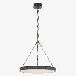 MATTHEW 24" CHANDELIER - BRONZE