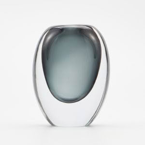Perle Vase Smoke - large