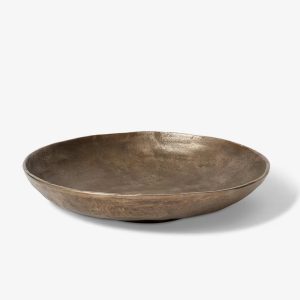 SOLEIL BOWL - 35cm DIA x 7cm H - ANTIQUE COPPER
